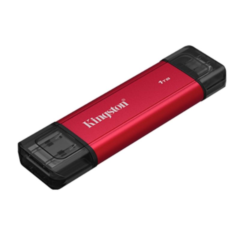 SSD externo Kingston 1TB USB-C 3.2 Gen2 1050MB/s diagonal producto