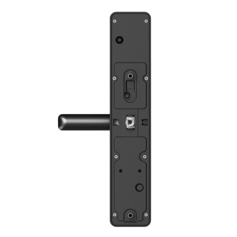 Cerradura inteligente EZVIZ DL05 WiFi huella app tarjeta gris dorsal características