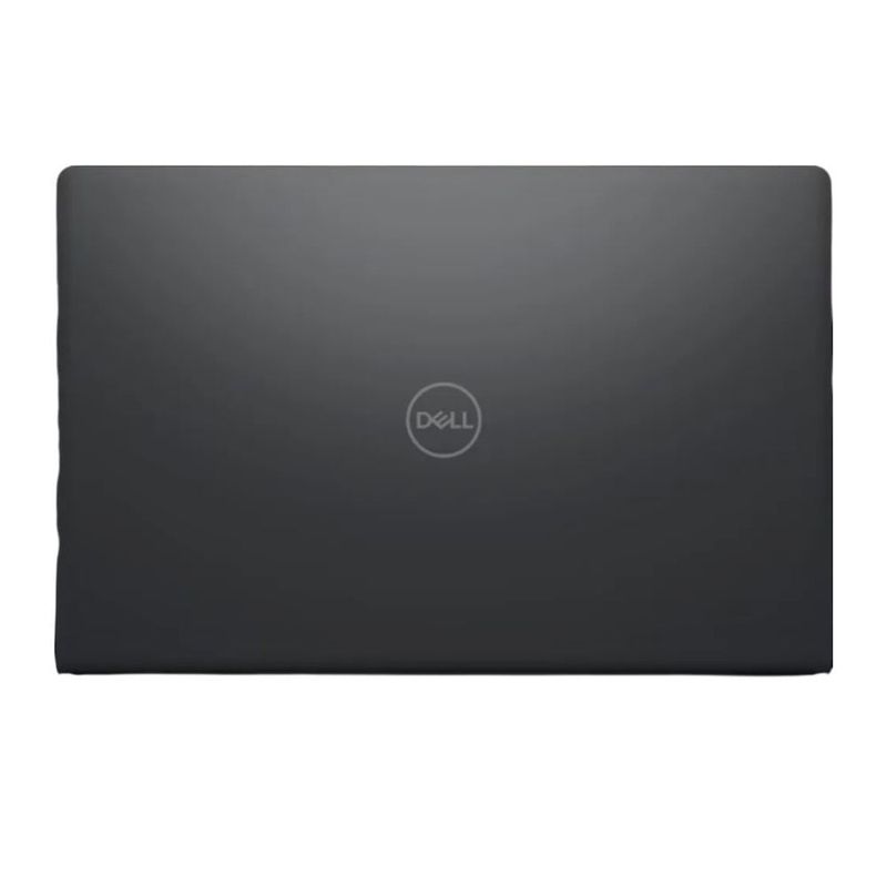 Laptop Dell 15.6" Intel Core i5 8GB RAM 512GB SSD negro vista cenital cerrada