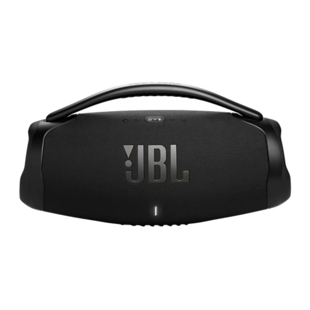 Parlante Bluetooth JBL Boombox 3 Wi-Fi, 180W, resistente al agua IP67, hasta 24 horas de reproducción, negro
