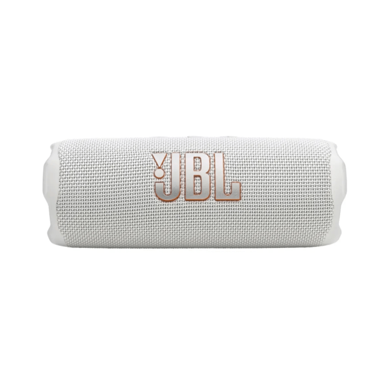 Parlante Bluetooth JBL Flip 7 35W resistente IP67 color gris vista frontal