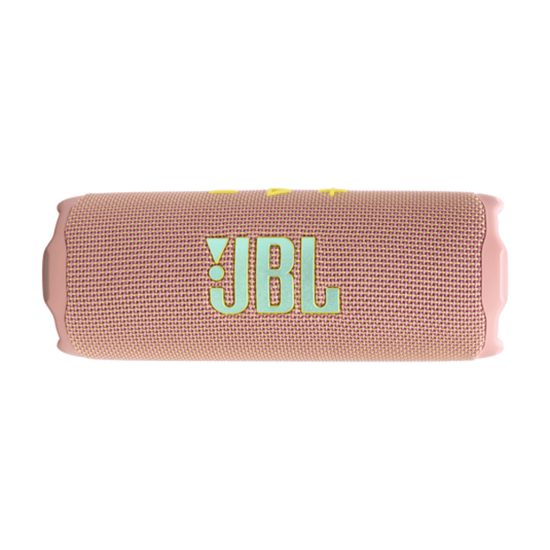 Parlante-bluetooth-JBL-Flip-7-35W-resistente-al-agua-IP67-color-rosado-vista-frontal
