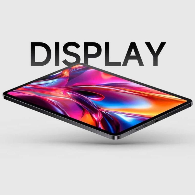 Tablet Xiaomi Pad 7 11.2" Snapdragon 7+ Gen 3 8850mAh gris vista frontal lateral