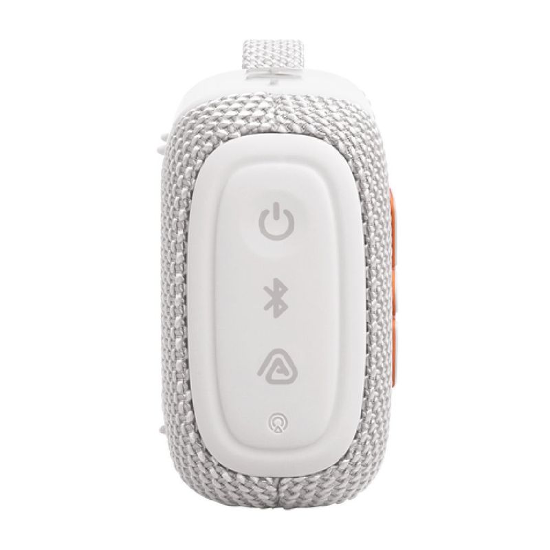 Parlante JBL Go 5 Bluetooth IP68 10h Portátil Blanco lateral