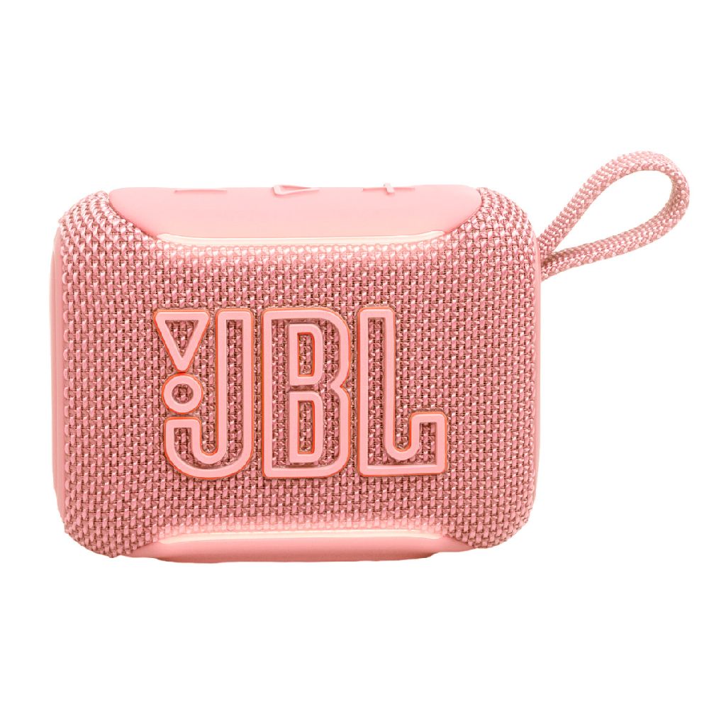 Parlante Bluetooth JBL Go 5, 4.8W, resistente al agua IP68, hasta 10 horas de reproducción, rosa