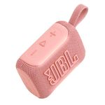 Parlante JBL Go 5 Bluetooth IP68 10h Portátil Rosa frontal diagonal