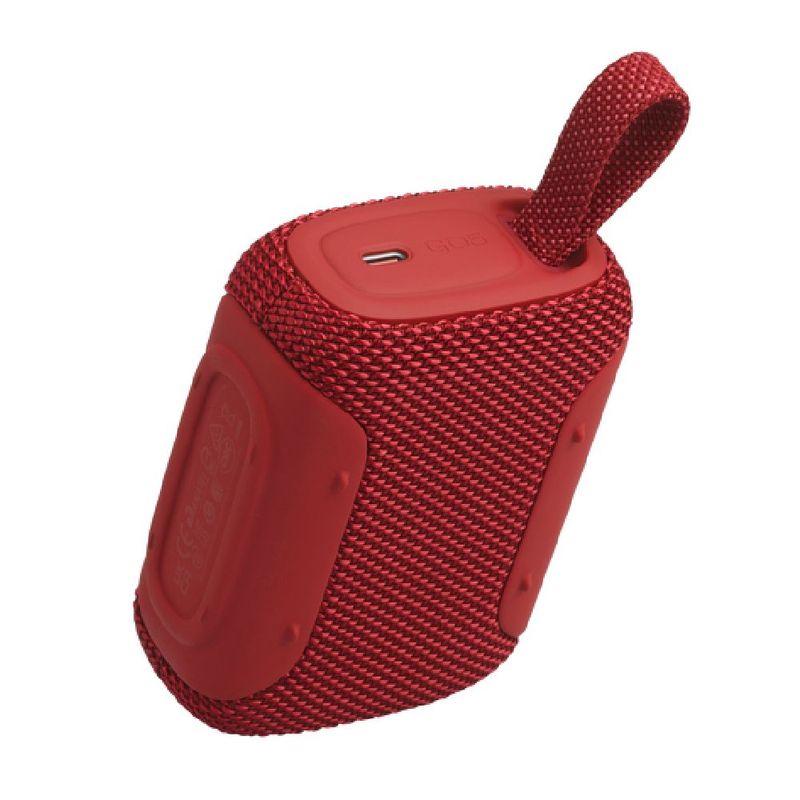 Parlante JBL Go 5 Bluetooth IP68 10h Portátil Rojo superior conexión