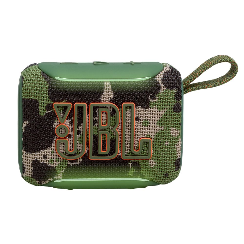 Parlante Bluetooth JBL Go 5, 4.8W, resistente al agua IP68, hasta 10 horas de reproducción, camuflado