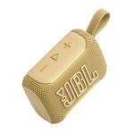 Parlante JBL Go 5 Bluetooth IP68 10h Portátil Amarillo diagonal
