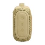Parlante JBL Go 5 Bluetooth IP68 10h Portátil Amarillo lateral