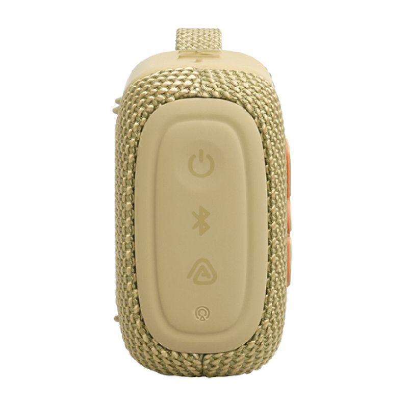Parlante JBL Go 5 Bluetooth IP68 10h Portátil Amarillo lateral