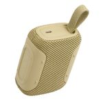 Parlante JBL Go 5 Bluetooth IP68 10h Portátil Amarillo superior conexión