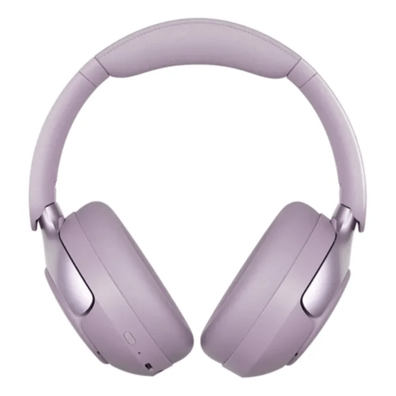 Audífonos bluetooth QCY H3 Pro over ear cancelación de ruido AN 55 horas púrpura vista frontal