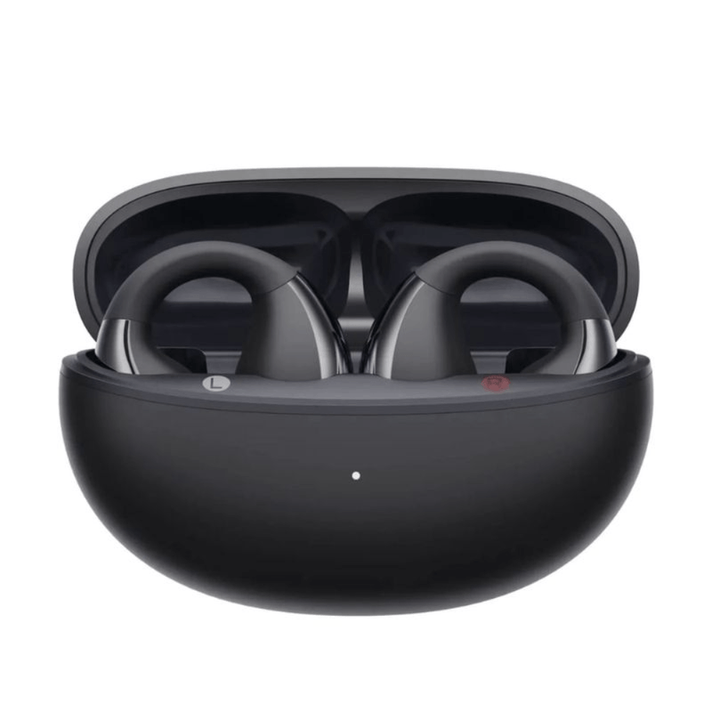 Audífonos Bluetooth QCY Crossky C30 True Wireless IPX4 25 horas negro vista frontal