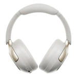 Audífonos bluetooth over ear QCY H3 Pro con cancelación de ruido ANC batería 55 horas blanco vista frontal