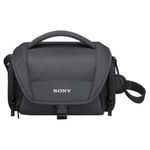 Funda de transporte para cámara Sony color negro vista frontal