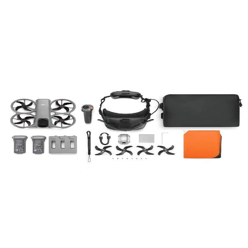 Drone DJI Avata 360 8K 120MP Fly More Combo Gris frontal características