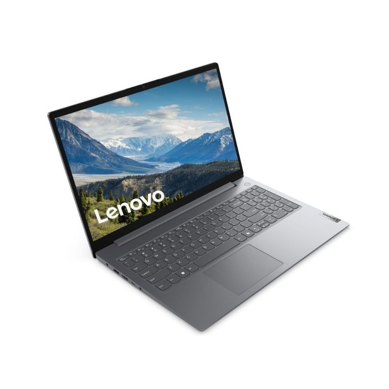 Laptop Lenovo V15 G5 IRL Intel Core i7 15.6" 32GB 512GB SSD gris vista frontal oblicua