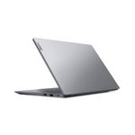 Laptop Lenovo V15 G5 IRL Intel Core i7 15.6" 32GB 512GB SSD gris vista dorsal oblicua