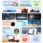 Tablet Blackview Tab 9 WiFi 11" FHD batería 8200mAh 256GB gris especificaciones