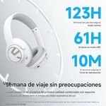 Audífonos SoundPEATS Space ANC Hi-Res Bluetooth 123h características diagonal