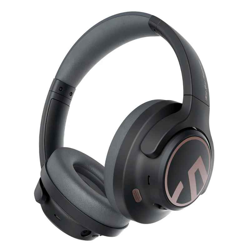 Audífonos SoundPEATS Space ANC Hi-Res Bluetooth 123h frontal oblicuo