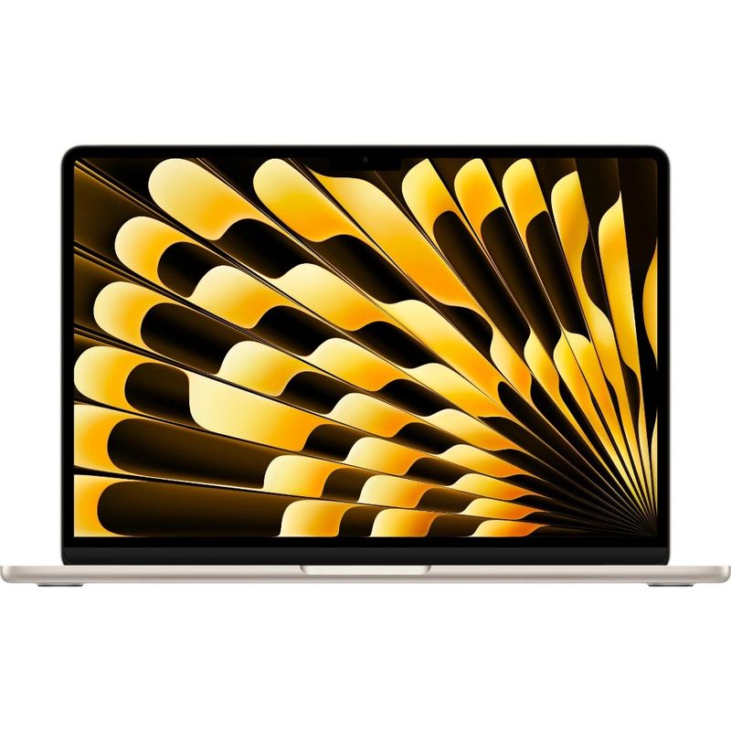 Laptop Apple MacBook Air M5 13 pulgadas 16GB RAM 512GB SSD color starlight vista frontal