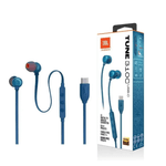 Audífonos JBL Tune 310C USB-C Hi-Res Pure Bass In-Ear empaque frontal