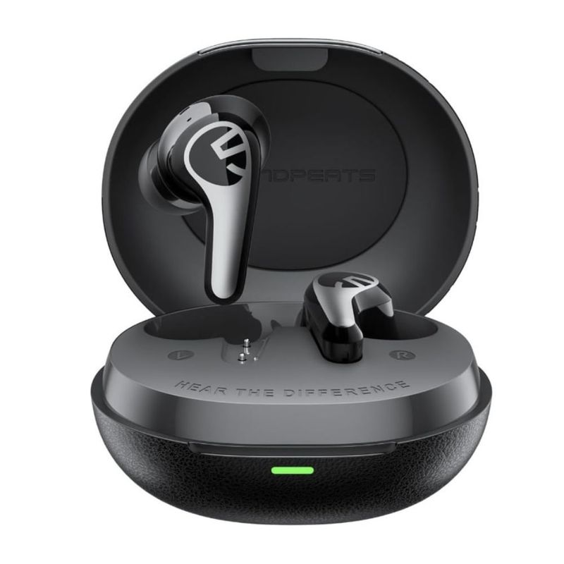 Audífonos SoundPEATS C30 ANC LDAC Hi-Res 52h negro frontal