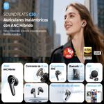 Audífonos SoundPEATS C30 ANC LDAC Hi-Res 52h negro beneficios