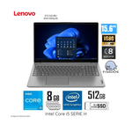 Laptop Lenovo V15 G4 IRU Intel Core i5 15."6 8GB RAM 512GB SSD gris especificaciones