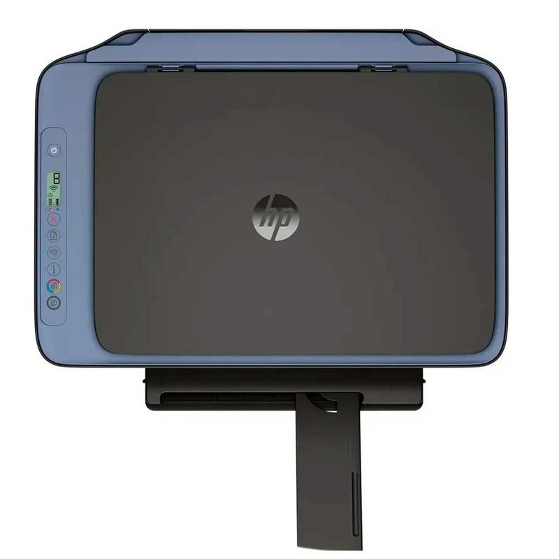Impresora multifuncional HP DeskJet Ink Advantage 2975 inalámbrica Wi-Fi con cartuchos vista cenital