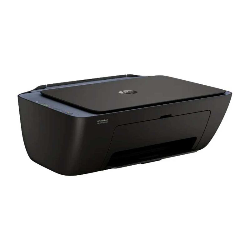 Impresora multifuncional HP DeskJet Ink Advantage 2975 inalámbrica Wi-Fi con cartuchos vista frontal oblicua