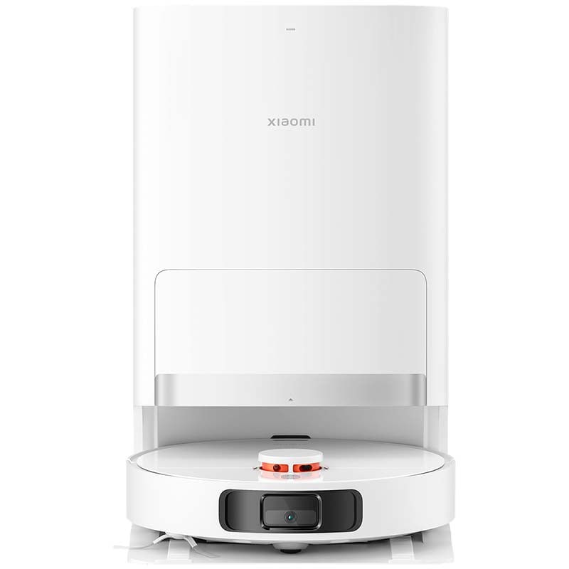Robot aspirador Xiaomi X20 Plus 6000Pa con autolimpieza color blanco vista frontal