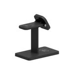 Cargador inalámbrico 3 en 1 iPhone Apple Watch AirPods dorsal