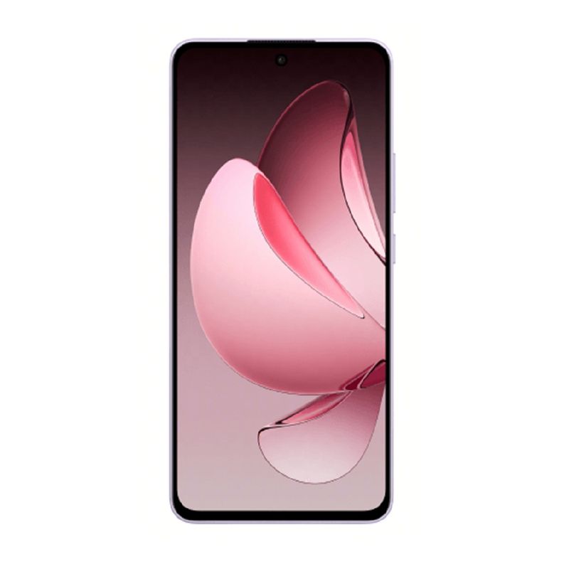 Oppo Reno 13F 5G 256GB 12GB RAM color morado vista frontal