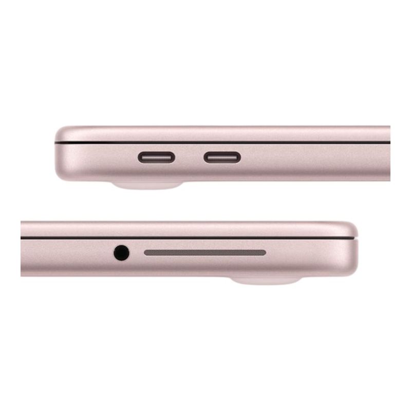 Laptop Apple MacBook Neo 13" A18 Pro pantalla Liquid Retina 256GB SSD 8GB RAM blush vista lateral