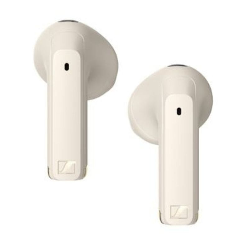 Audífonos bluetooth in ear Sennheiser Accentum Open micrófono incorporado Crema Dorsal