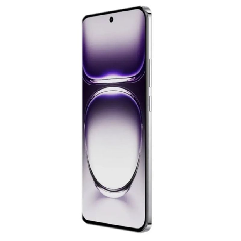 Oppo Reno 12 5G 512GB 12GB RAM color gris vista frontal