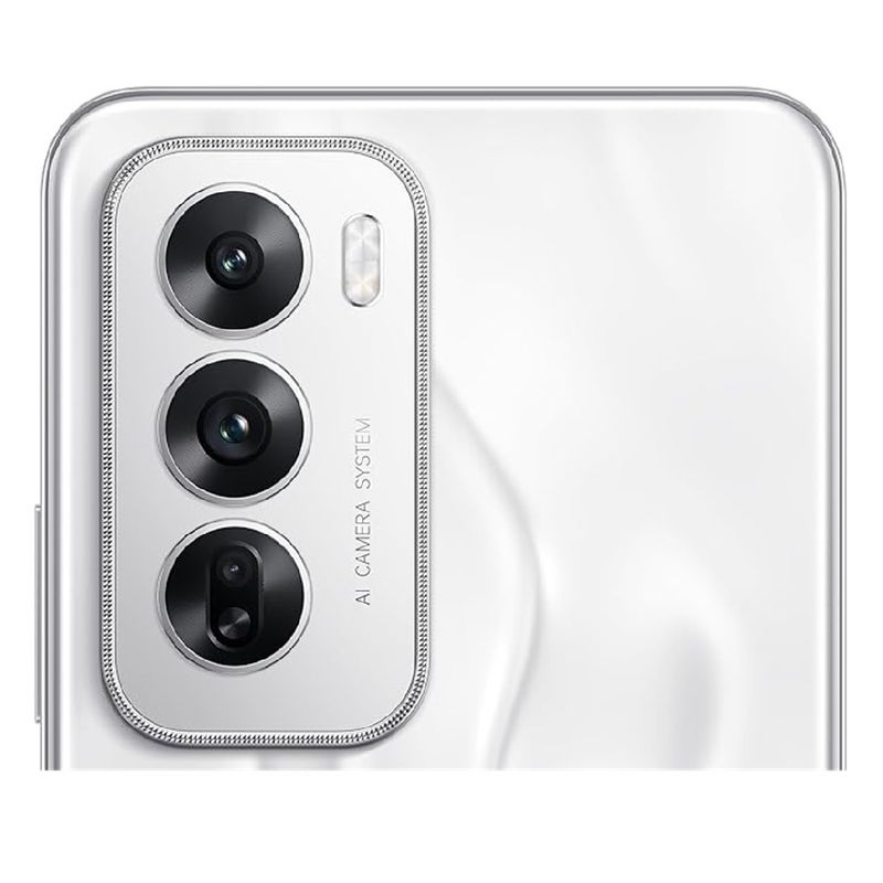 Oppo Reno 12 5G 512GB 12GB RAM color gris vista detalle