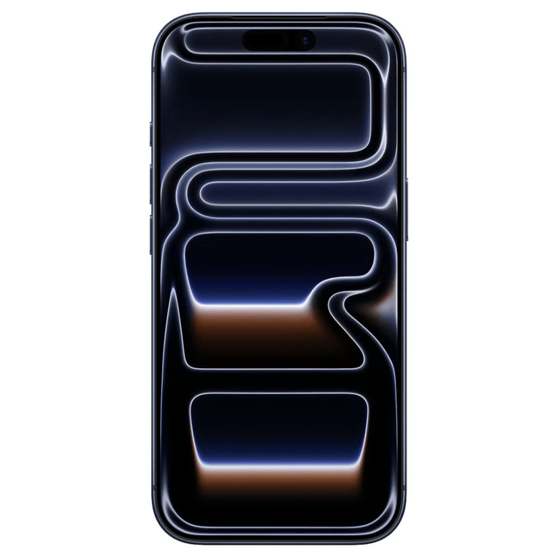 Smartphone Apple iPhone 17 Pro Max 256GB chip A19 Pro cámara triple 48MP azul vista frontal