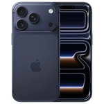 Smartphone Apple iPhone 17 Pro Max 256GB chip A19 Pro cámara triple 48MP azul vista frontal y dorsa