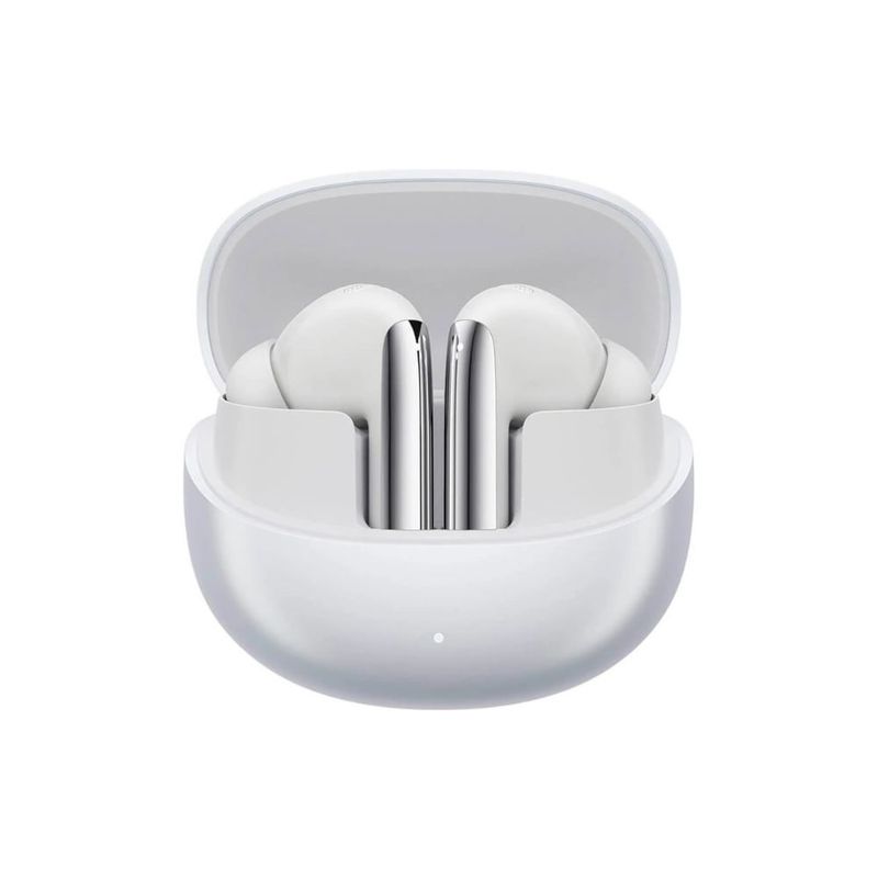 Audífonos QCY Melobuds N50 Bluetooth 24h ANC blanco frontal
