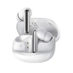 Audífonos QCY Melobuds N50 Bluetooth 24h ANC blanco diagonal