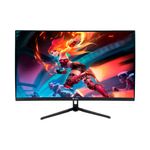 Monitor Teros TE-2732S 27" curvo resolución 1920x1080 HDMI negro vista frontal