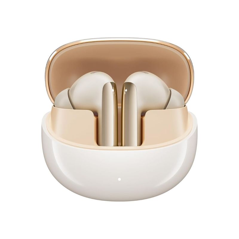 Audífonos QCY Melobuds Pro HT08 34h ANC Bluetooth dorado  frontal