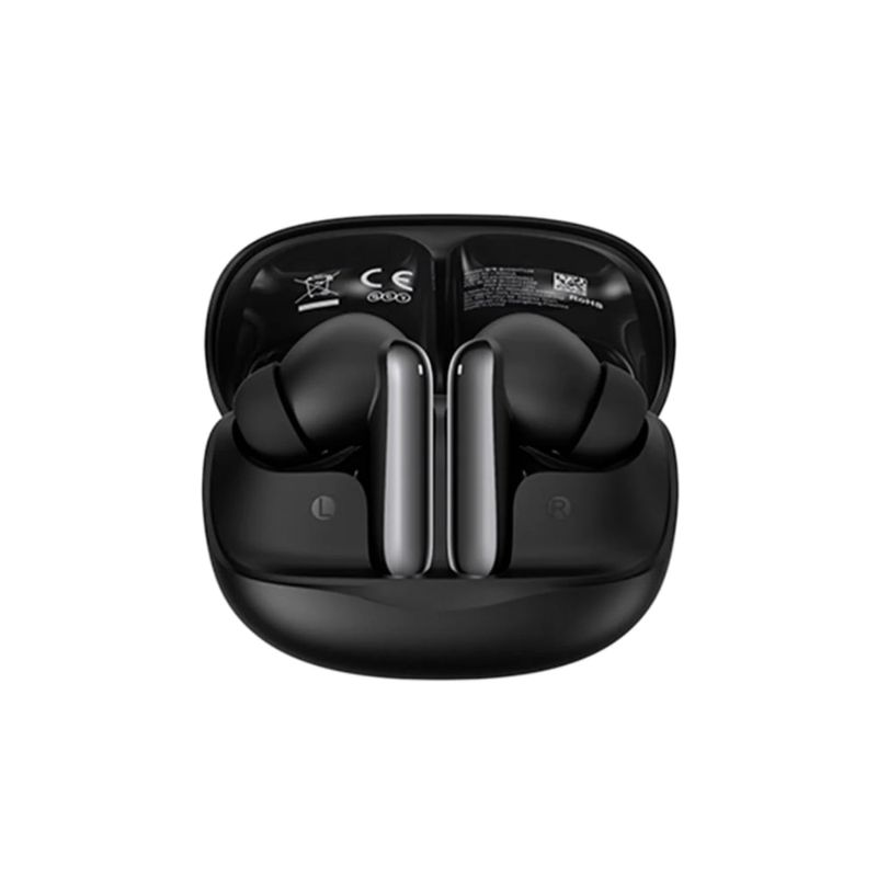Audífonos QCY Melobuds N50 Bluetooth 24h cancelación ruido característica frontal