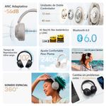 Audífonos QCY H3S Bluetooth 102h ANC Over Ear especificaciones
