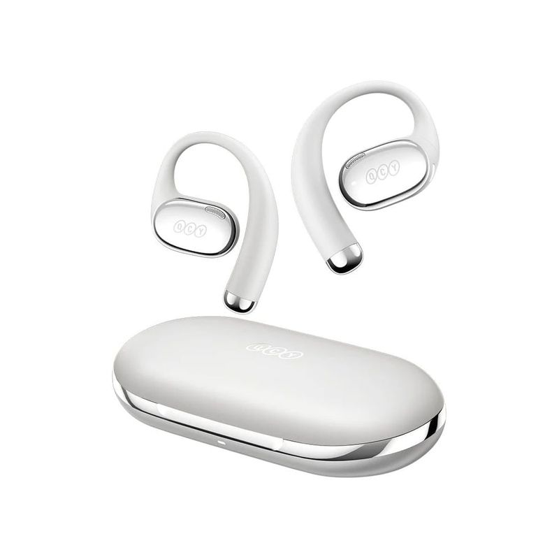 Audífonos QCY Crossky R70 Bluetooth 52h inalámbricos frontal oblicuo