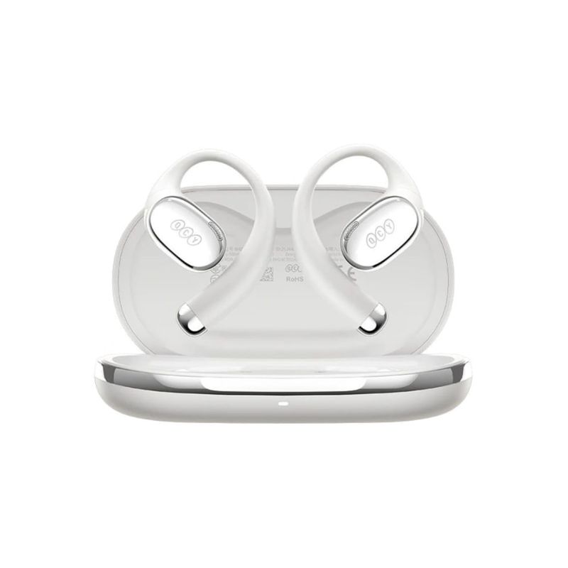 Audífonos QCY Crossky R70 Bluetooth 52h inalámbricos case frontal